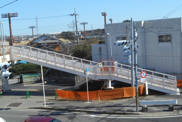 県単交通安全対策工事 (高野台歩道橋改良工)【千葉県】