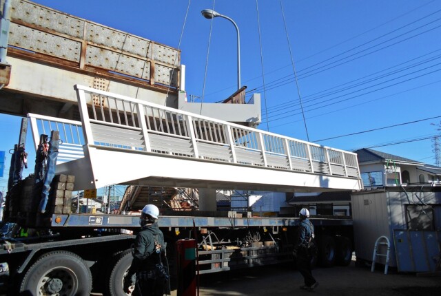 県単交通安全対策工事 (高野台歩道橋改良工)【千葉県】