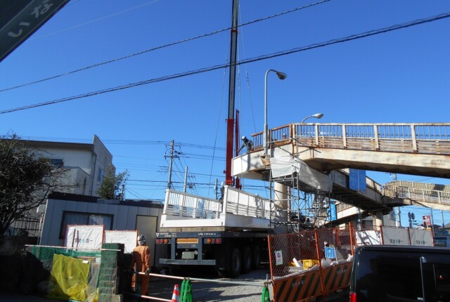 県単交通安全対策工事 (高野台歩道橋改良工)【千葉県】