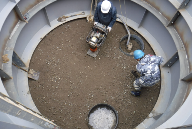 戸張耐震性貯水槽設置工事 【柏市】