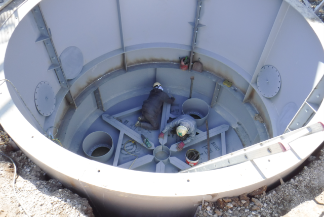 戸張耐震性貯水槽設置工事 【柏市】