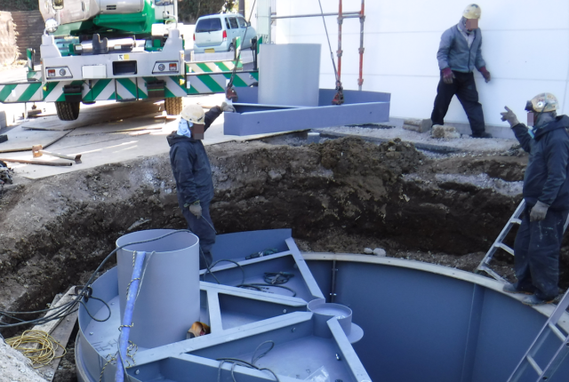 戸張耐震性貯水槽設置工事 【柏市】