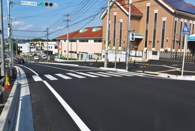 豊四季宿連寺線道路改良工事 【柏市】
