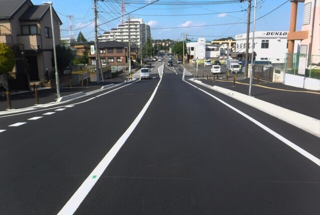 豊四季宿連寺線道路改良工事 【柏市】
