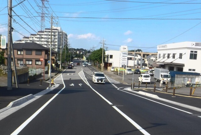 豊四季宿連寺線道路改良工事 【柏市】
