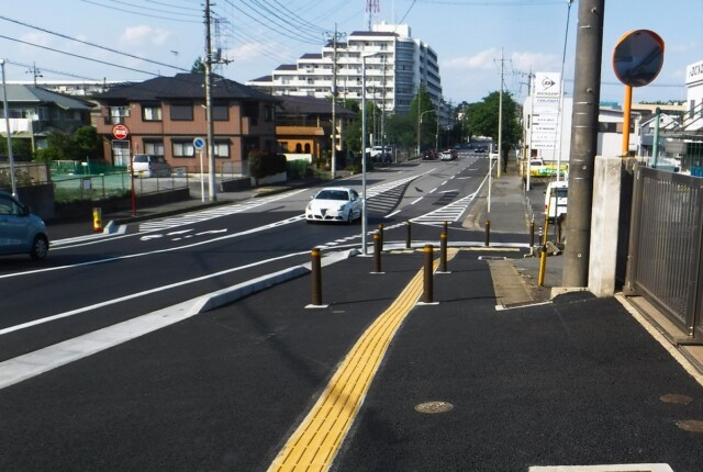 豊四季宿連寺線道路改良工事 【柏市】