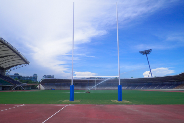 柏の葉ラグビーゴール改修工事