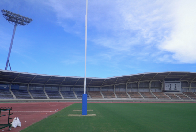 柏の葉ラグビーゴール改修工事