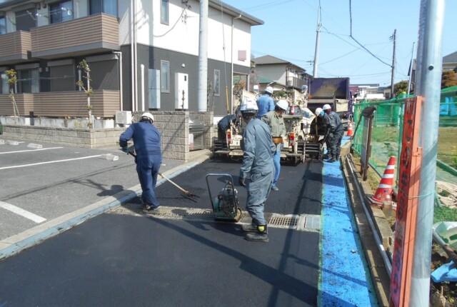 増尾一丁目先浸水対策工事