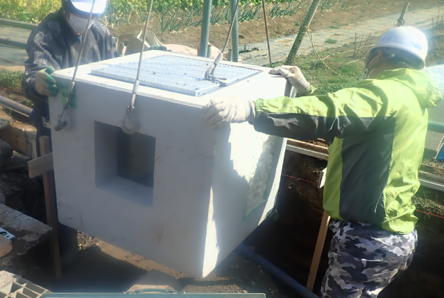 増尾一丁目先浸水対策工事