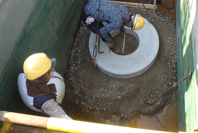 柏北部中央地区下水道管布設工事(2-3工区)