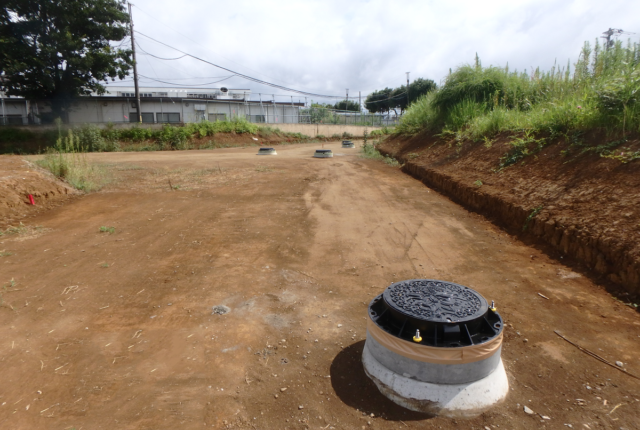 柏北部中央地区下水道管布設工事(2-3工区)