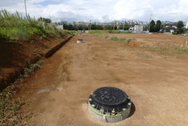 柏北部中央地区下水道管布設工事(2-3工区)